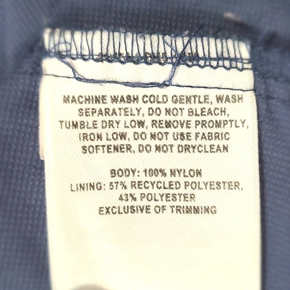 COLUMBIA OMNI-SHADE BLUE CASUAL BUTTON DOWN SHIRT SHORT SLEEVES MENS LARGE - Picture 9 of 9